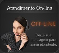 OFF-LINE - Deixe sua mensagem para nossa atendente.